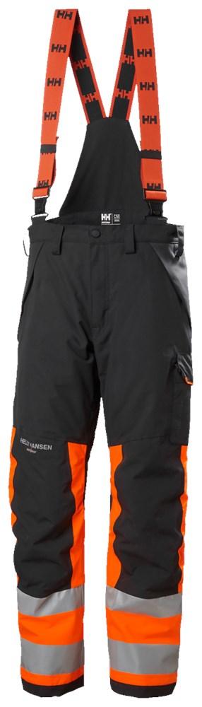 Helly Hansen Alna 2.0 Amerikaanse overalls 71492 Shell Reflecterend CL1 HiVis oranje-ebbenhoutzwart(269)
