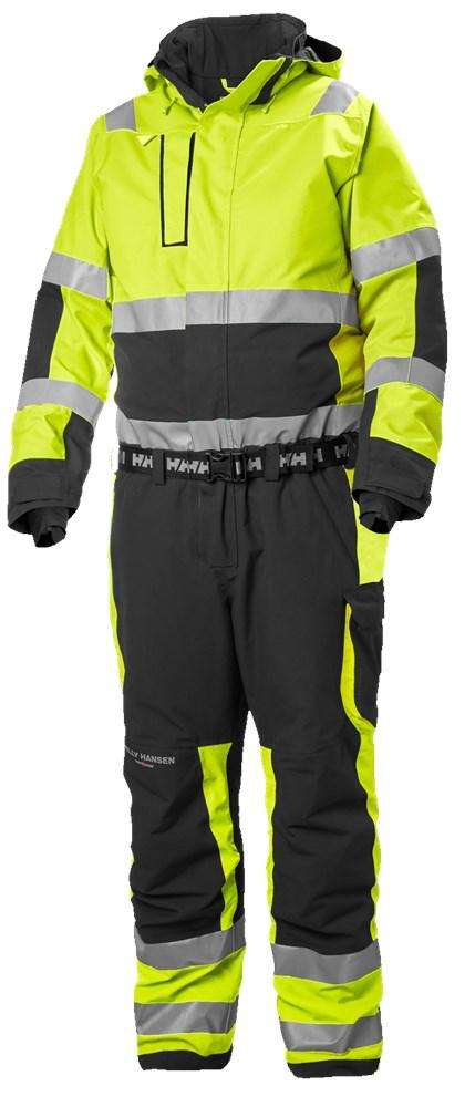 Helly Hansen Alna 2.0 Winteroverall 71694 geel-ebbenhoutzwart(369)