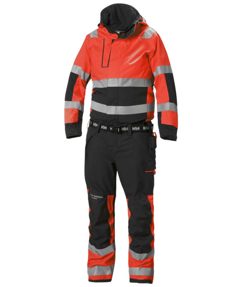 Helly Hansen Alna 2.0 Overall 71695 Shell oranje-ebbenhoutzwart(169)
