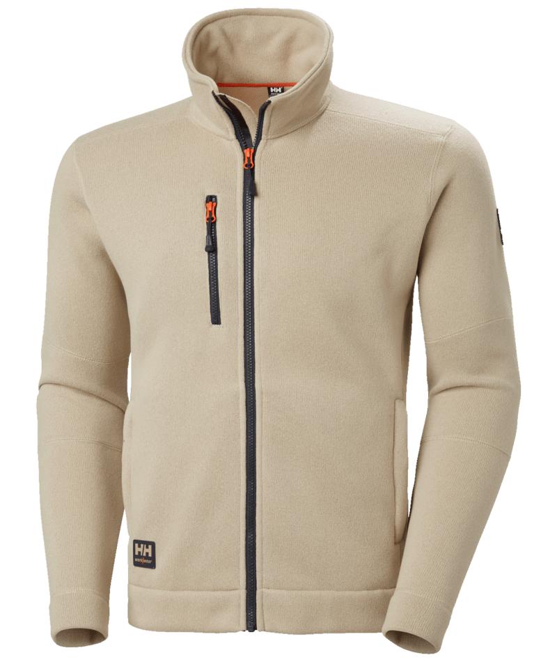 Helly Hansen Kensington Jassen 72250 Knit Fleece Gevoerd zand(789)
