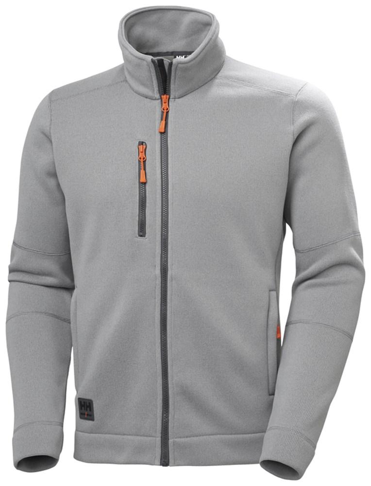 Helly Hansen Kensington Jassen 72250 Knit Fleece Gevoerd middengrijs(930)