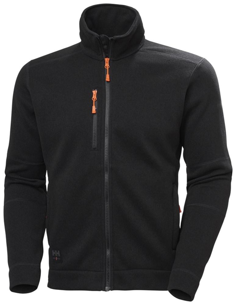 Helly Hansen Kensington Jassen 72250 Knit Fleece Gevoerd zwart(990)