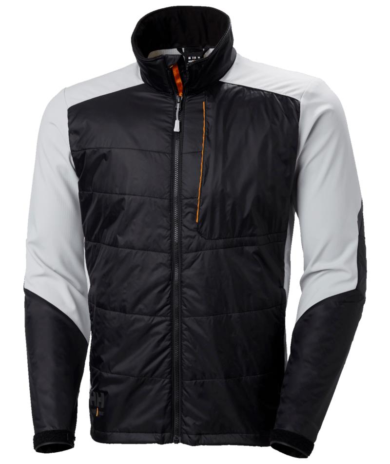 Helly Hansen Kensington Jassen 73233 Softshell Insulated zwart-mistgrijs(999)
