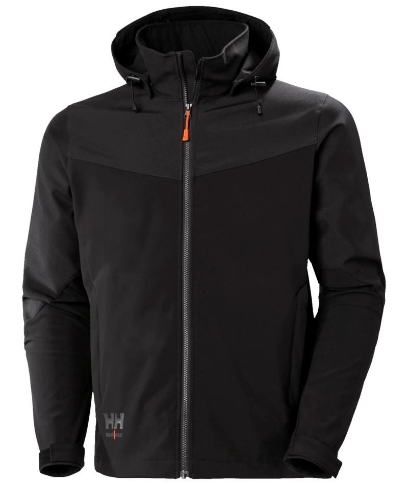 Helly Hansen Oxford Jassen 74290 Hood Softshell zwart(990)