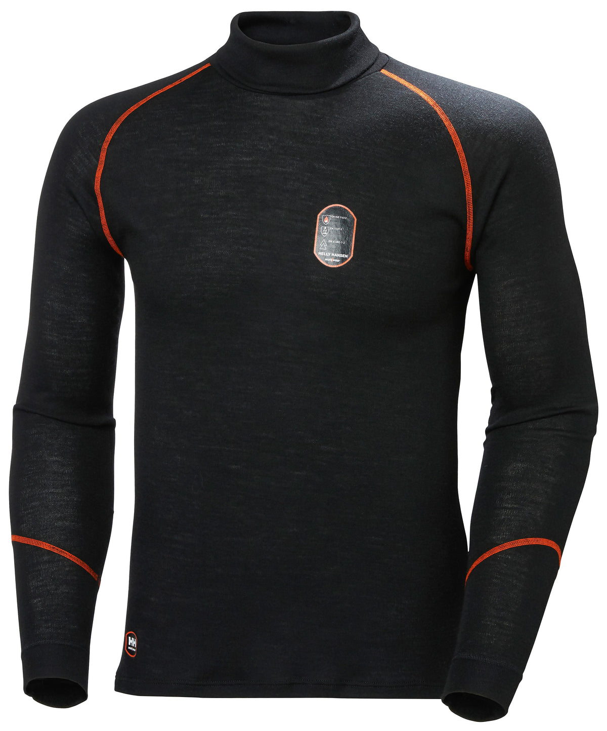 Helly Hansen Fakse Ondershirts 75075 Vlamvertragend- antistatisch zwart(990)