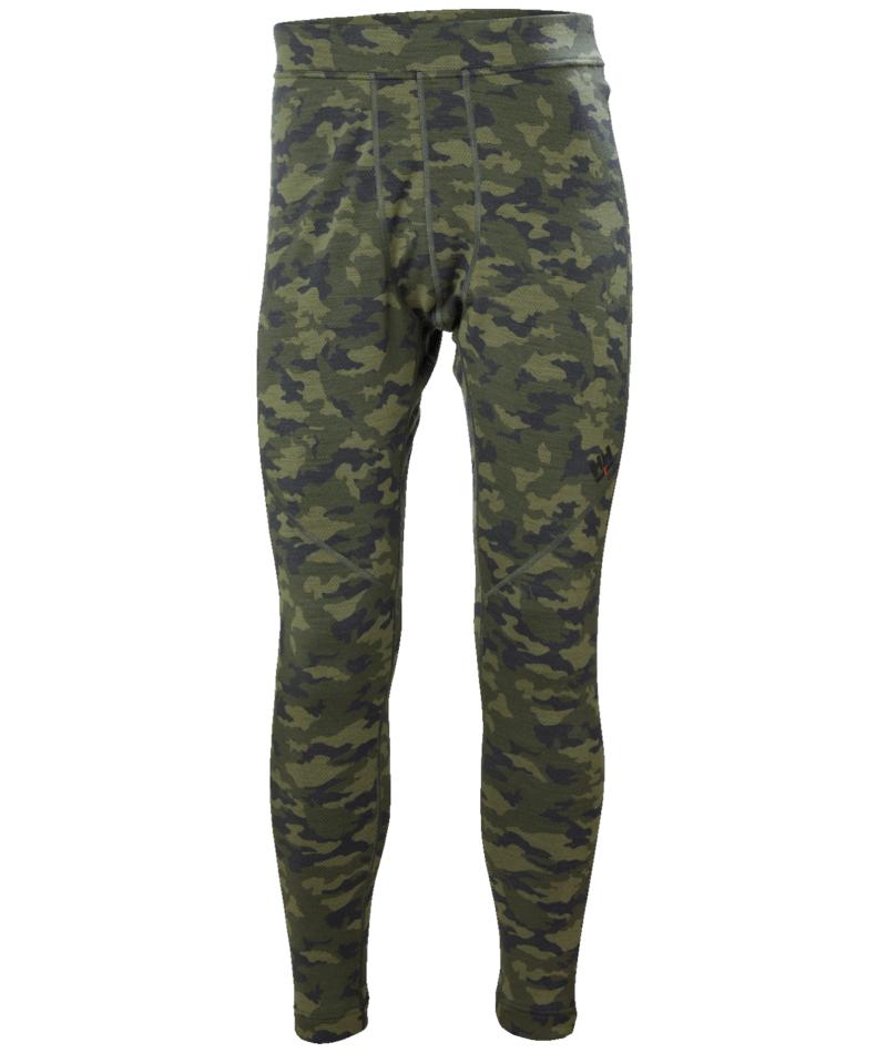 Helly Hansen Lifa Merino Lange onderbroeken 75506 Thermo Basislaag camouflageprint(481)