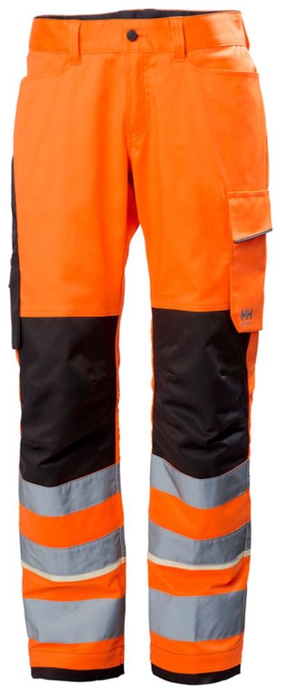 Helly Hansen UC-ME Werkbroeken 77514 Reflecterend HiVis klasse 2 fluo oranje-ebbenhoutzwart(269)