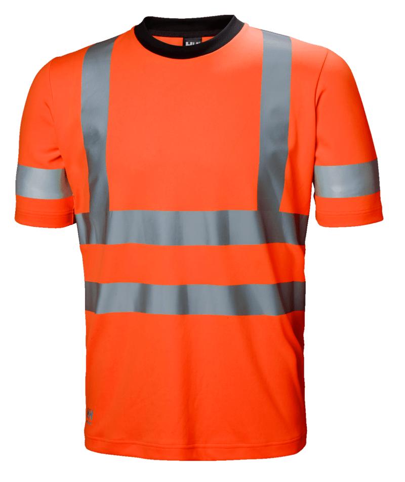 Helly Hansen T-shirts Addvis 79092 HiVis fluo-oranje(260)