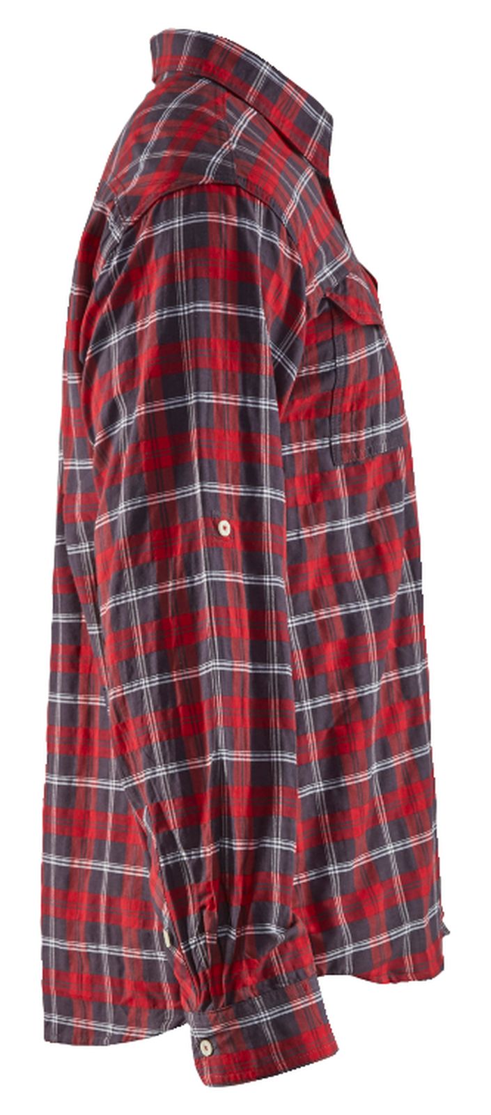 Blaklader Shirts 32991138 rood-marineblauw(5689)