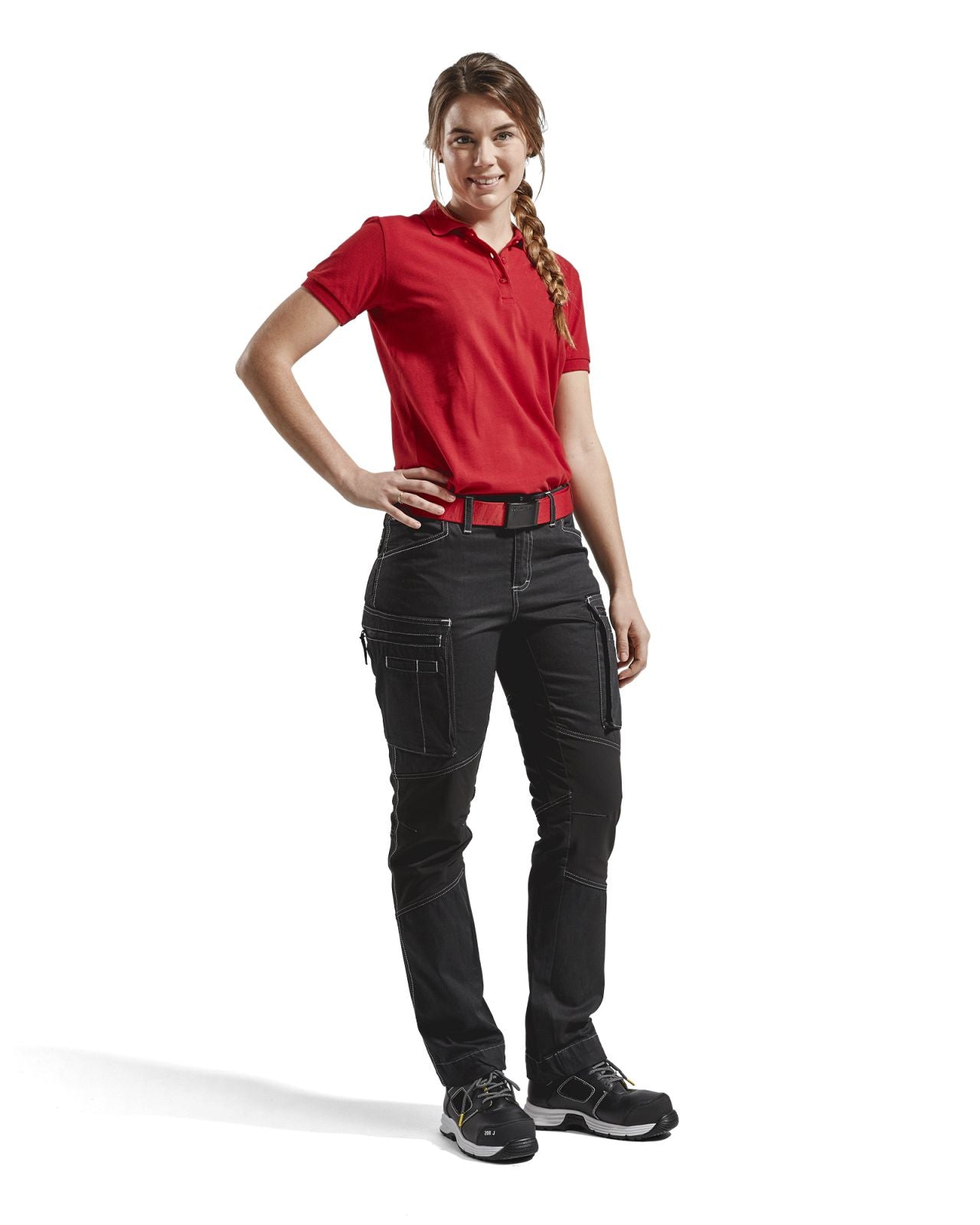Blaklader Poloshirts 33071035 rood(5600)