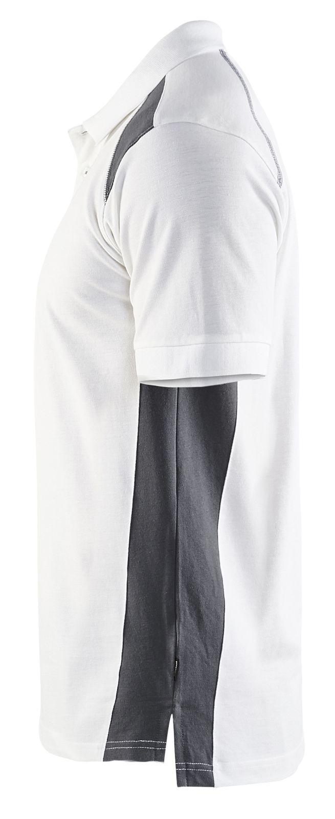Blaklader shirts 33241050 wit-donkergrijs(1098)