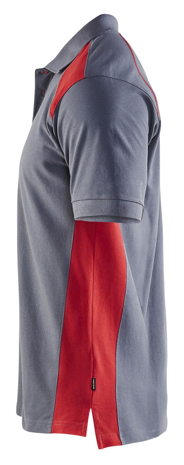 Blaklader Poloshirts 33241050 grijs-rood(9456)