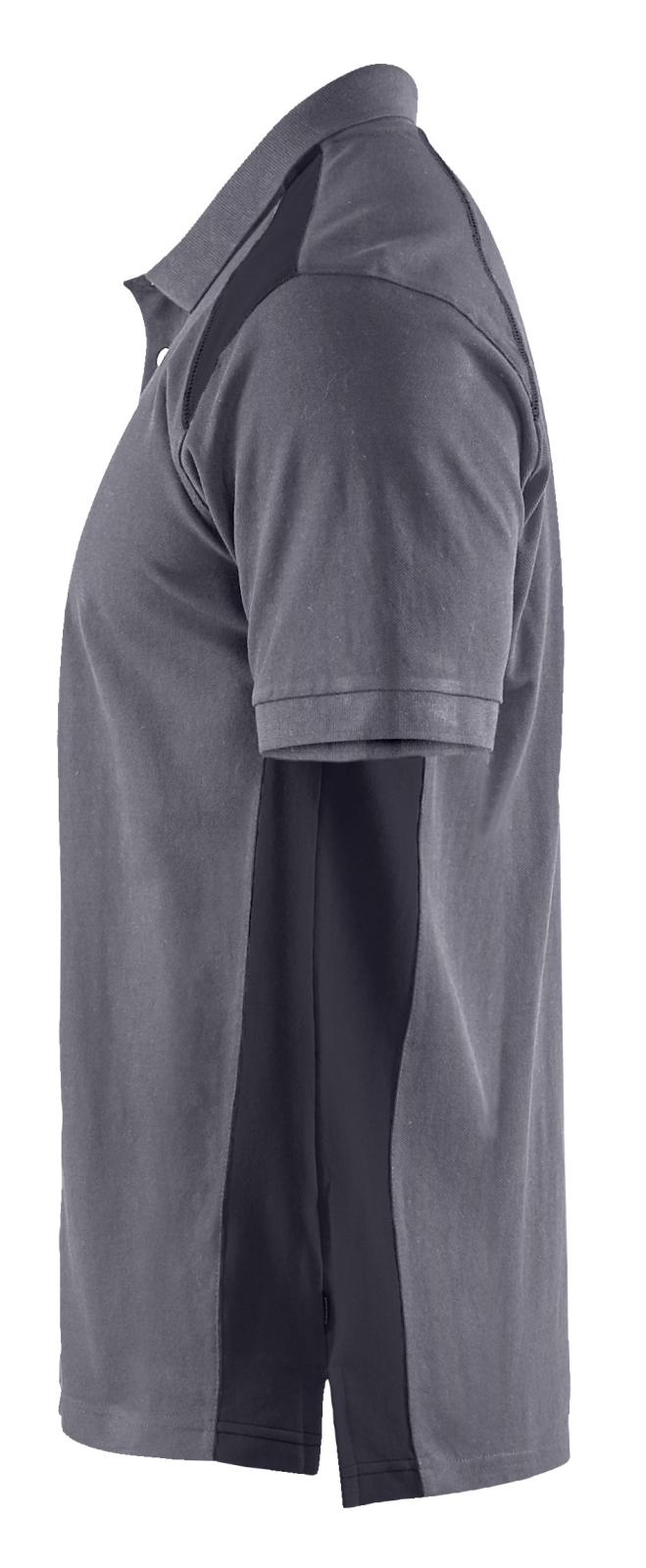 Blaklader Poloshirts 33241050 midden grijs-zwart(9699)