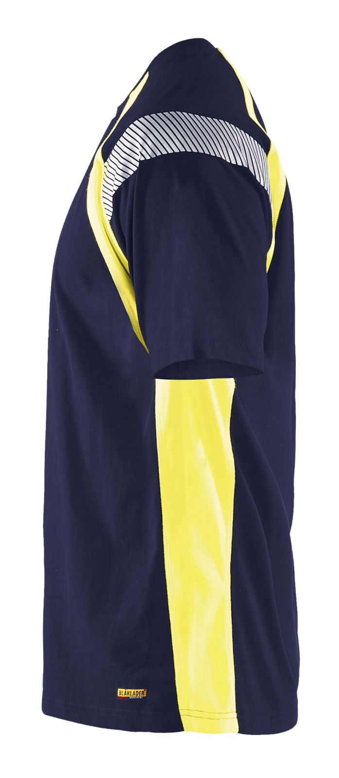 Blaklader T-shirts 33321030 marineblauw-geel(8833)