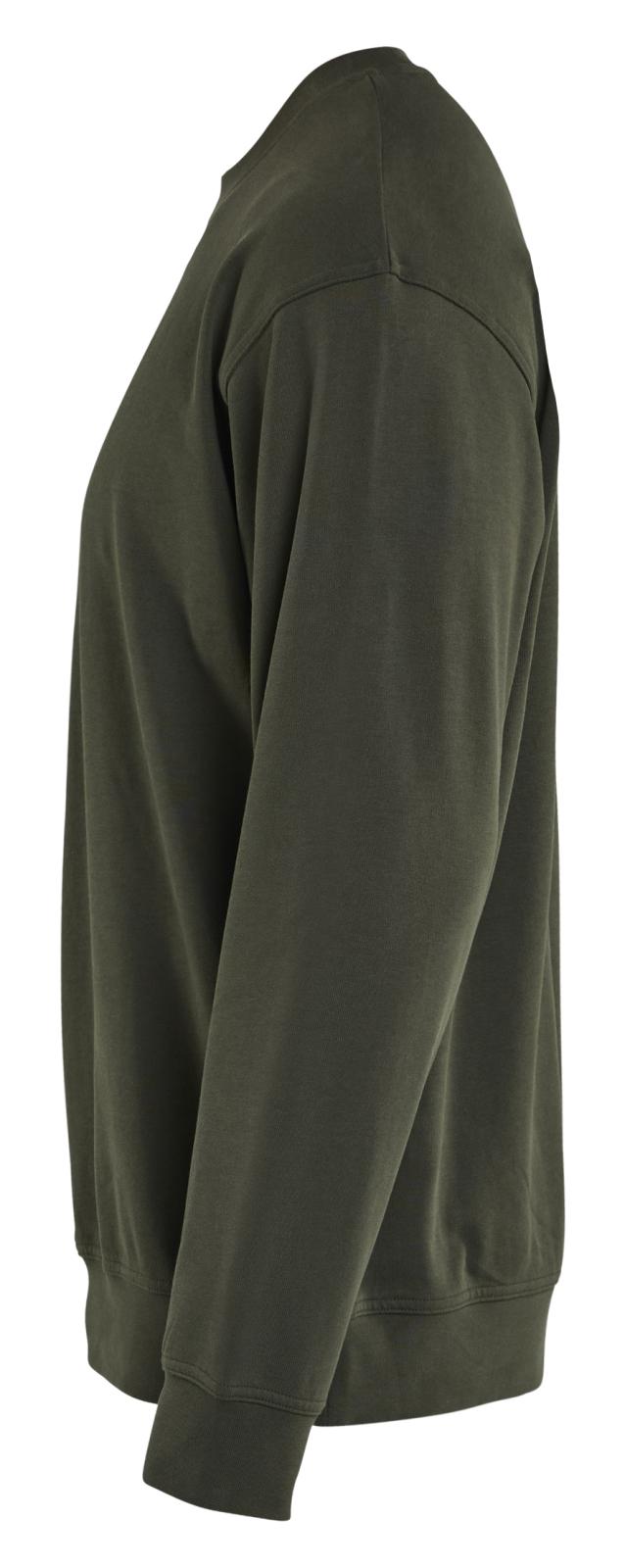 Blaklader Profiel Sweatshirt 33401158 donker herfstgroen(4209)