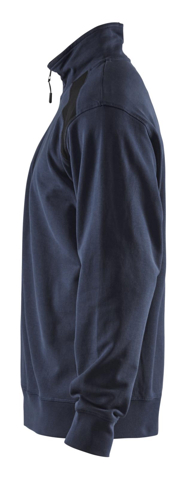 Blaklader Zipsweaters 33531158 donker marineblauw-zwart(8699)