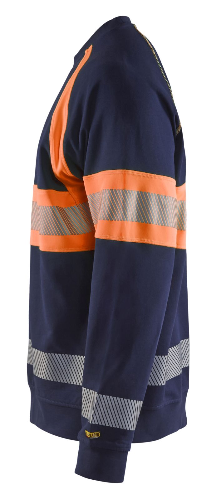 Blaklader Sweaters 33591158 HiVis marineblauw-oranje(8953)