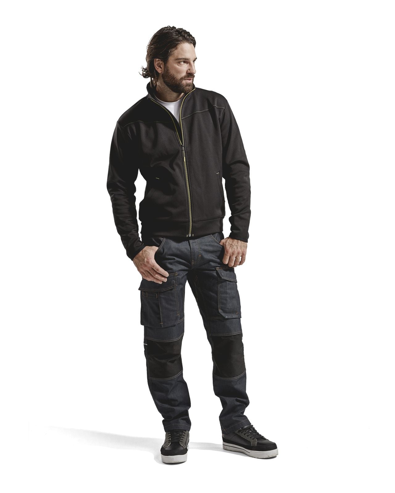 Blaklader Vesten 33622526 zwart-geel(9933)