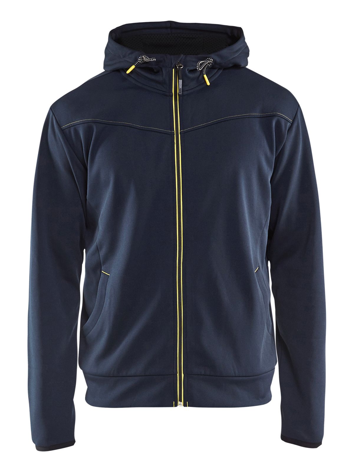 Blaklader Vesten 33632526 donkerblauw-geel(8635)