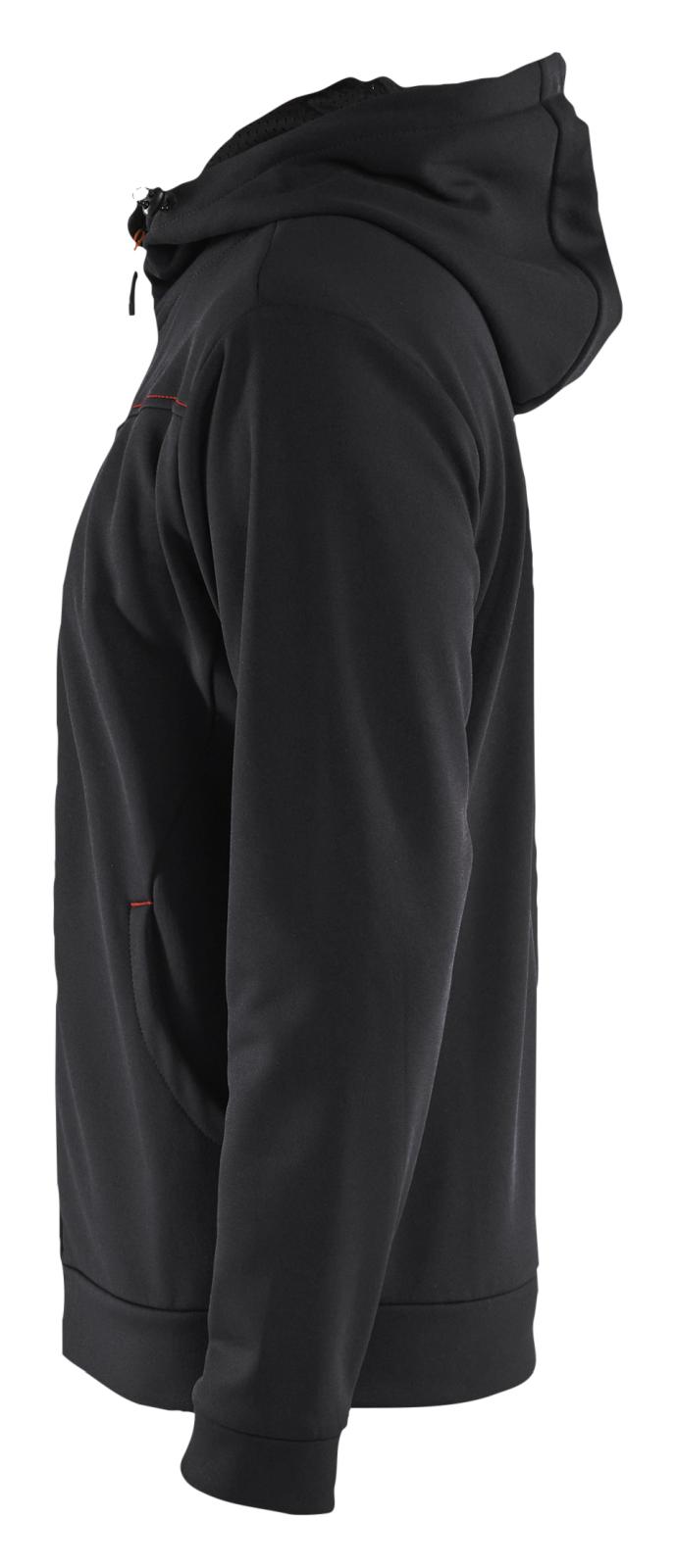 Blaklader Vesten 33632526 zwart-rood(9956)