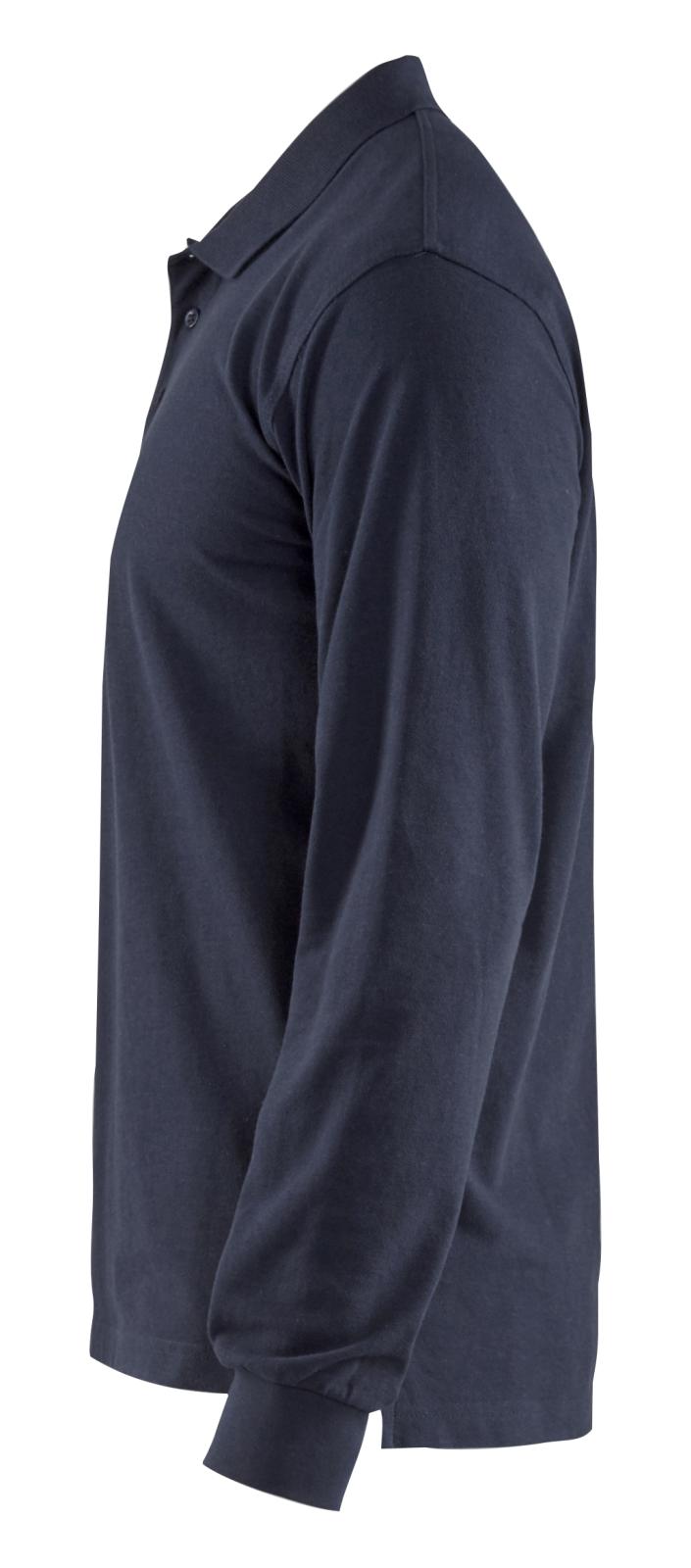 Blaklader Profiel Poloshirts 33881050 lange mouw donker marineblauw(8600)