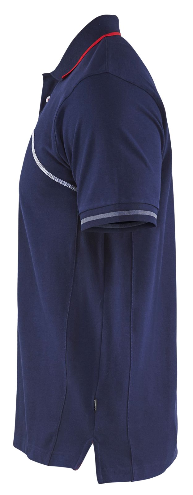 Blaklader Poloshirts 33891050 marineblauw-rood(8956)