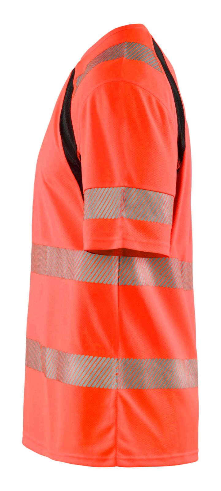 Blaklader T-shirts 33971013 HiVis UPF40+ UV fluo rood-zwart(5599)