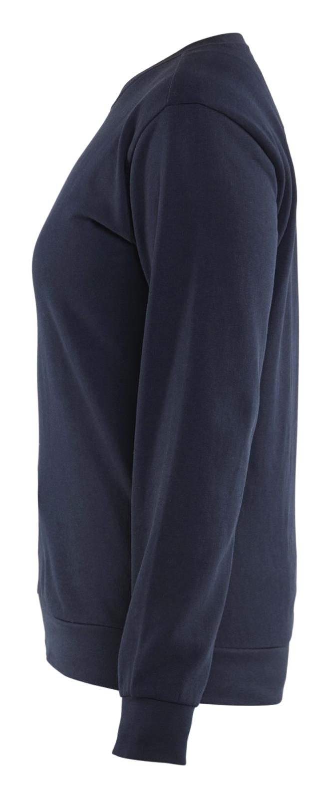 Blaklader Profiel Dames Sweatshirt 34051158 dames ronde hals donker marineblauw(8600)