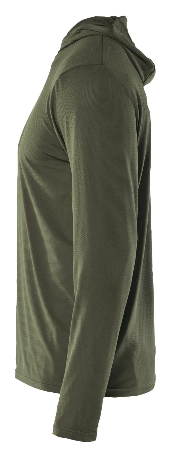 Blaklader Profiel Sweatshirt 34171126 UV Hooded donker herfstgroen(4209)