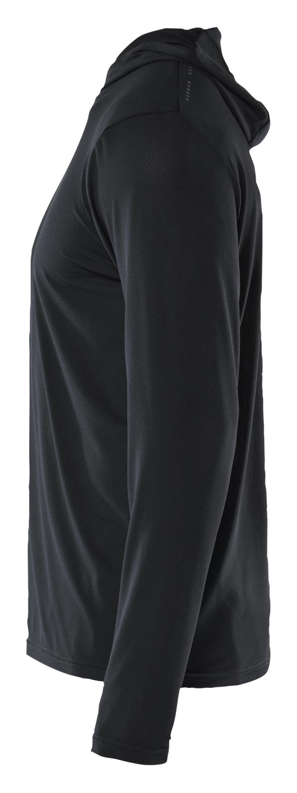 Blaklader Profiel Sweatshirt 34171126 UV Hooded zwart(9900)