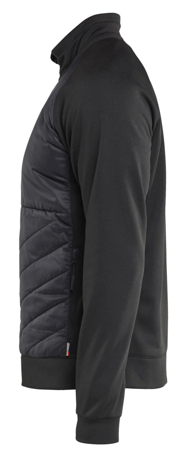 Blaklader Profiel Hybride Sweatshirt 34182526 zwart-donkergrijs(9998)