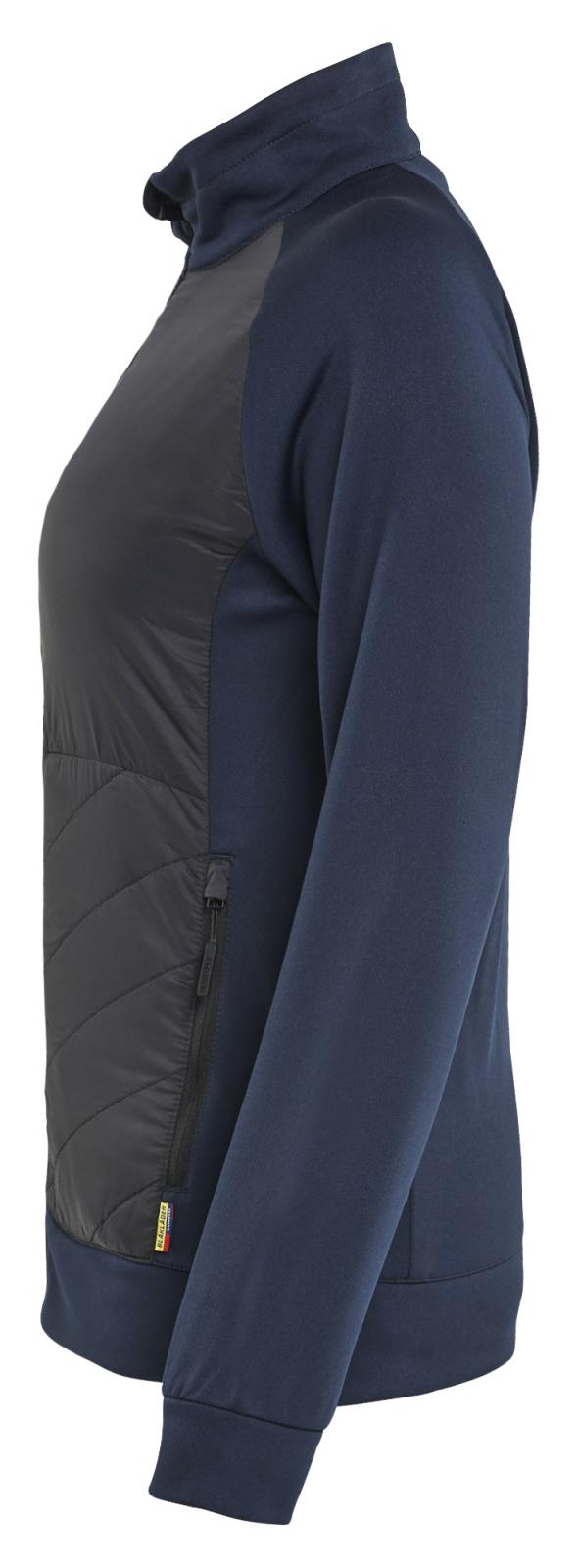 Blaklader Profiel Dames Hybride Sweatshirt 34192526 donker marineblauw-zwart(8699)