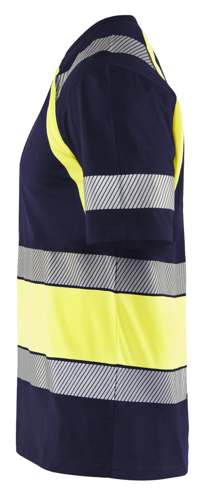 Blaklader T-shirts 34211030 HiVis marineblauw-geel(8833)