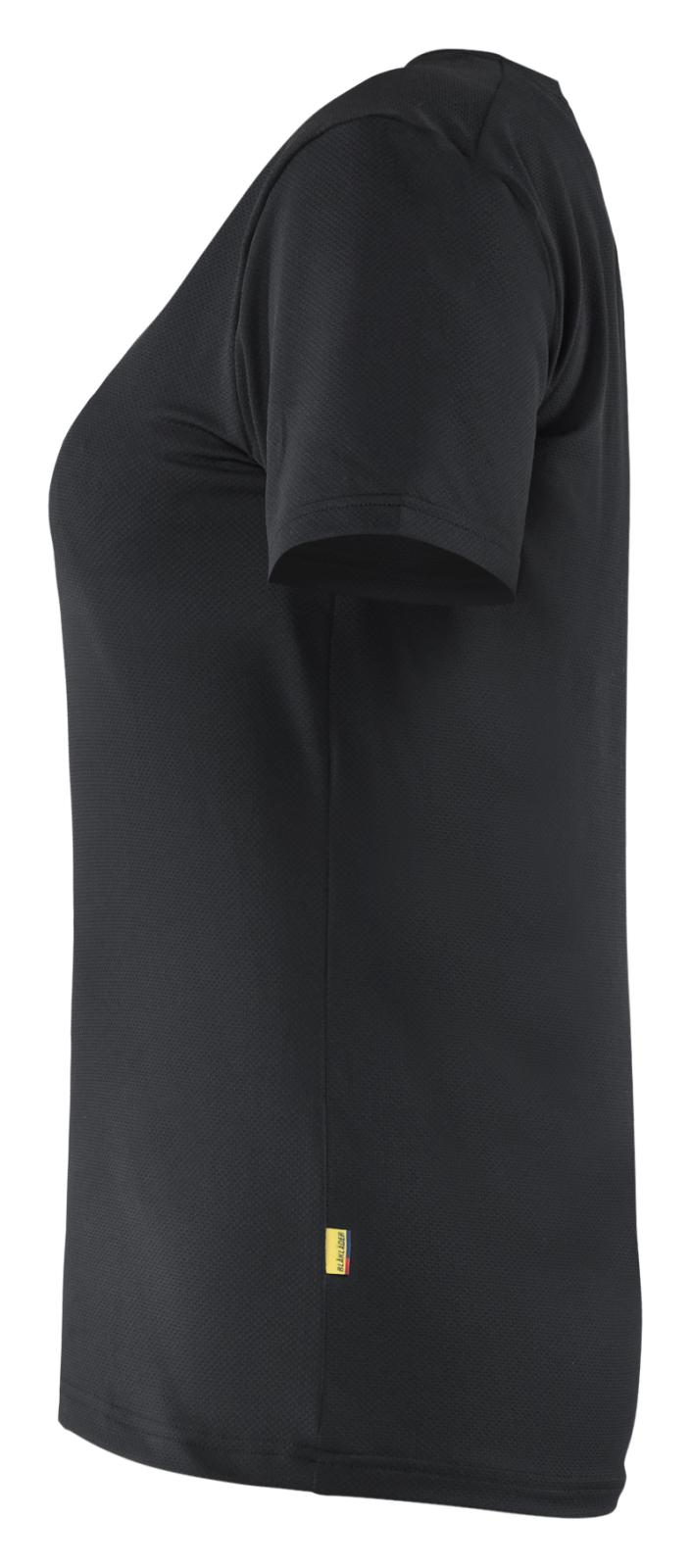 Blaklader Dames T-shirt 34261126 UV zwart(9900)