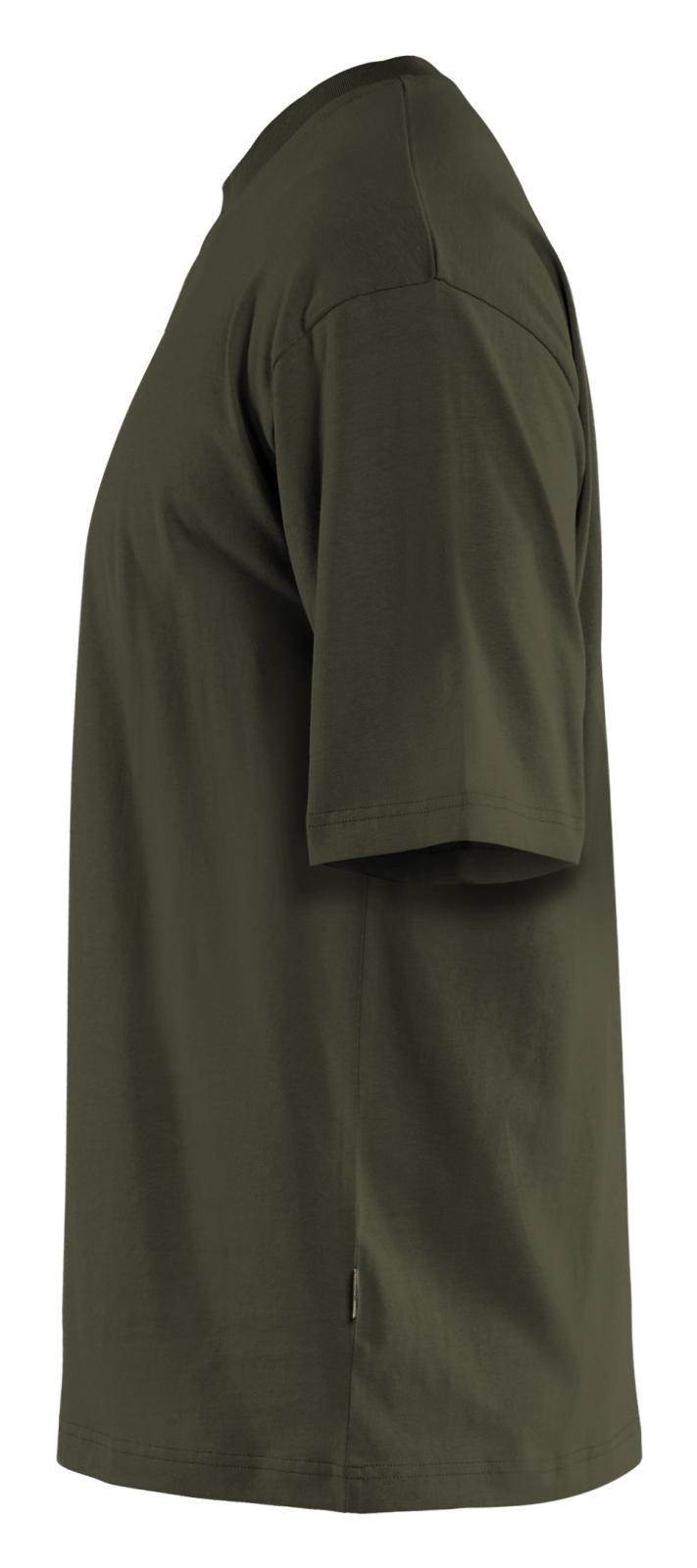 Blaklader Profiel T-shirt losse pasvorm T-shirt 34291030 losse pasvorm donker herfstgroen(4209)