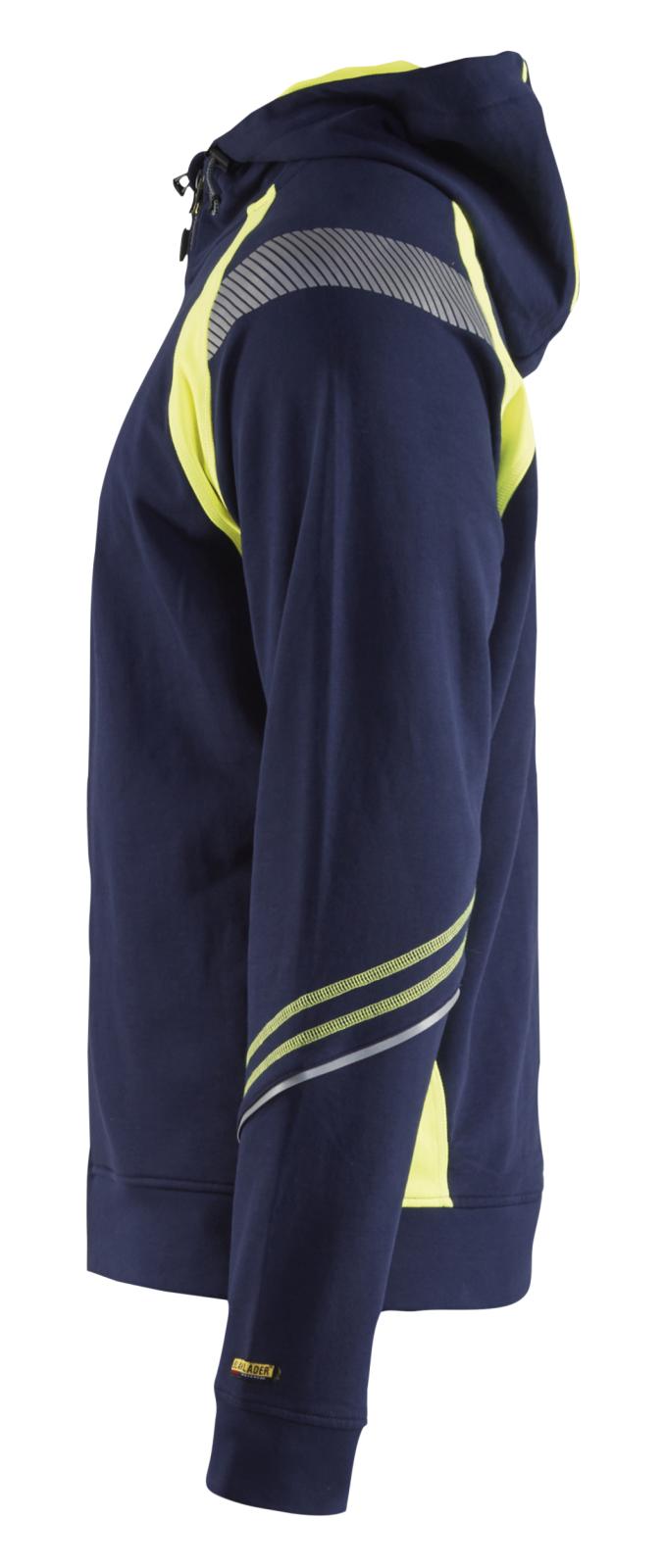 Blaklader Vesten 34331158 marineblauw-geel(8933)