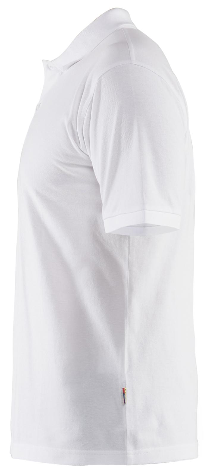 Blaklader Poloshirts 34351035 Pique wit(1000)