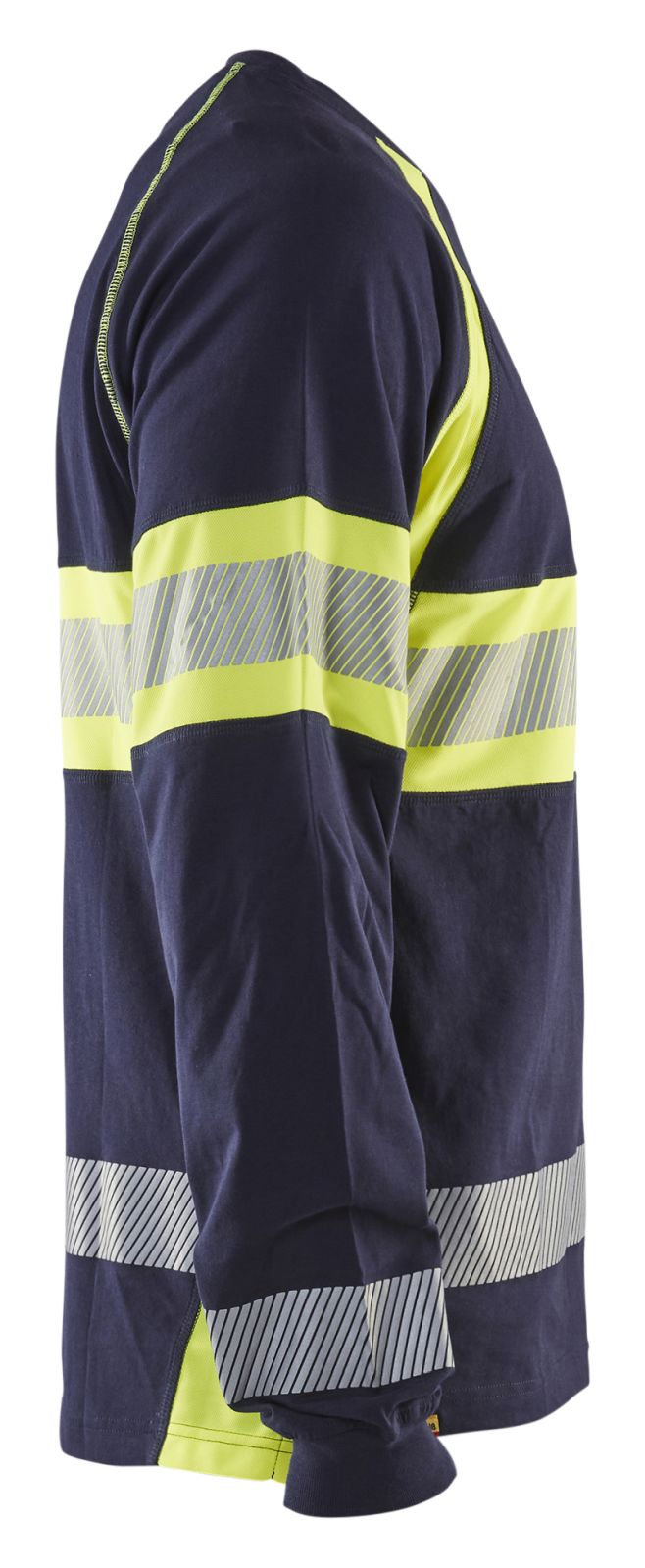 Blaklader T-shirts 35101030 HiVis marineblauw-fluo geel(8833)