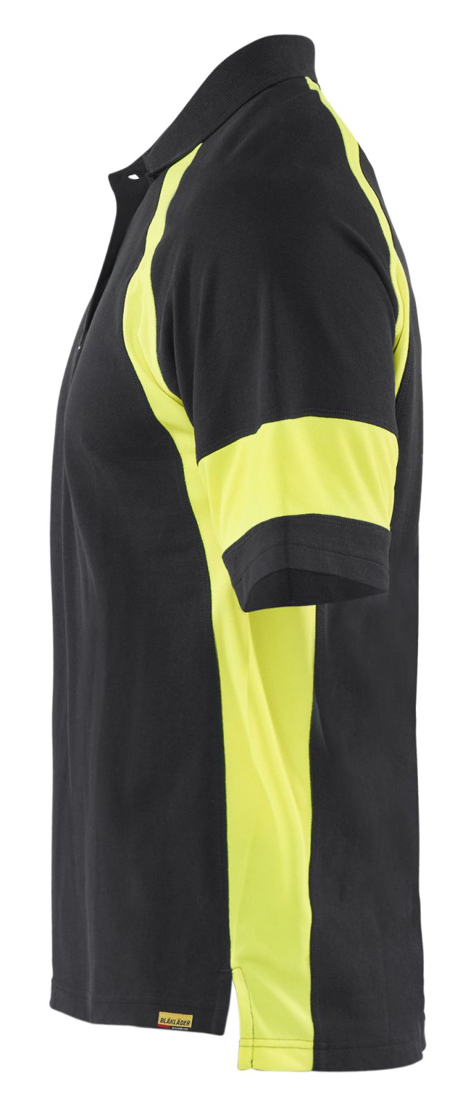 Blaklader Profiel Visible Poloshirt 35281050 HiVis zwart-fluo geel(9933)