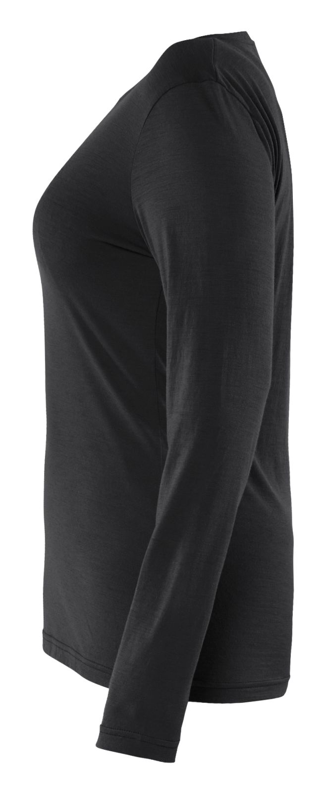 Blaklader Dames T-shirt 35391743 lange mouwen merinowol zwart(9900)