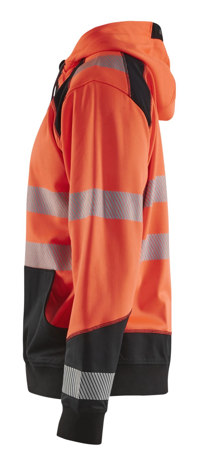 Blaklader Vesten 35462528 HiVis fluo rood-zwart(5599)