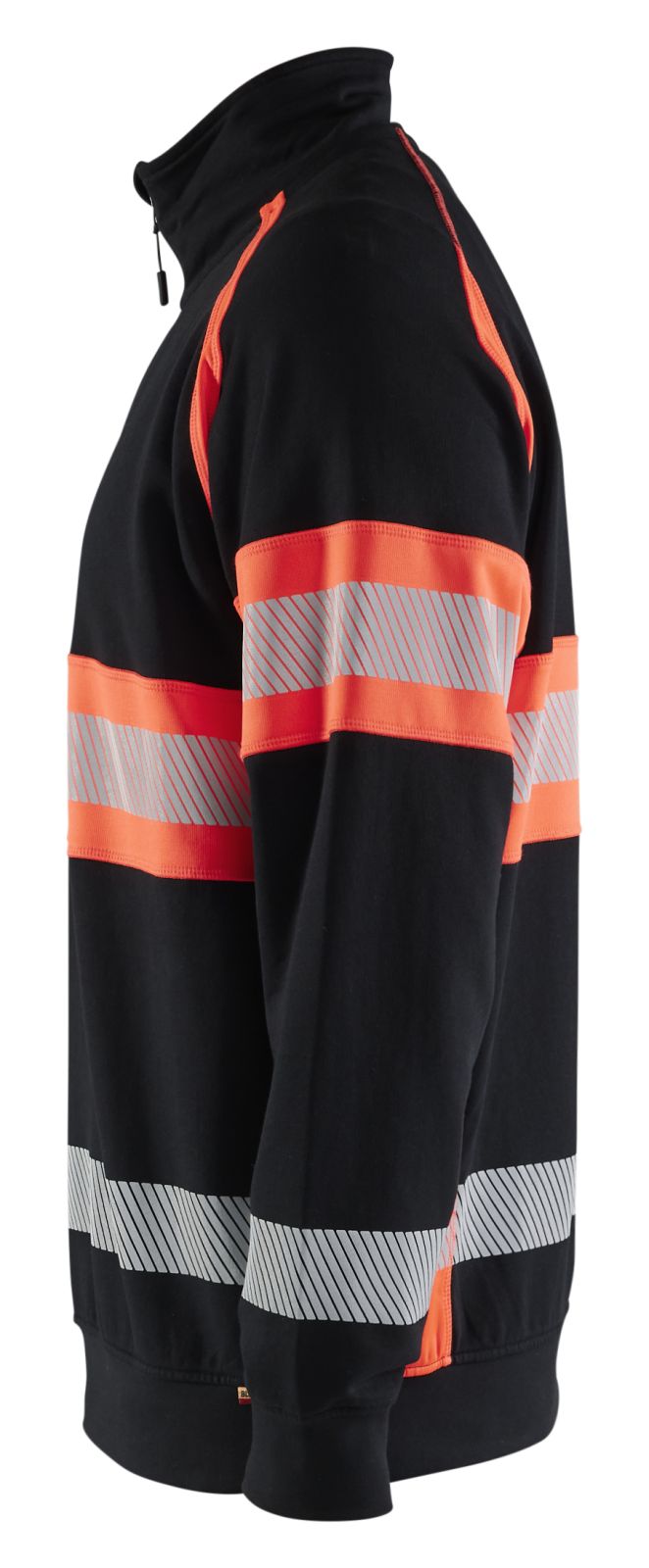 Blaklader sweaters 35531158 zwart-fluo rood(9955)