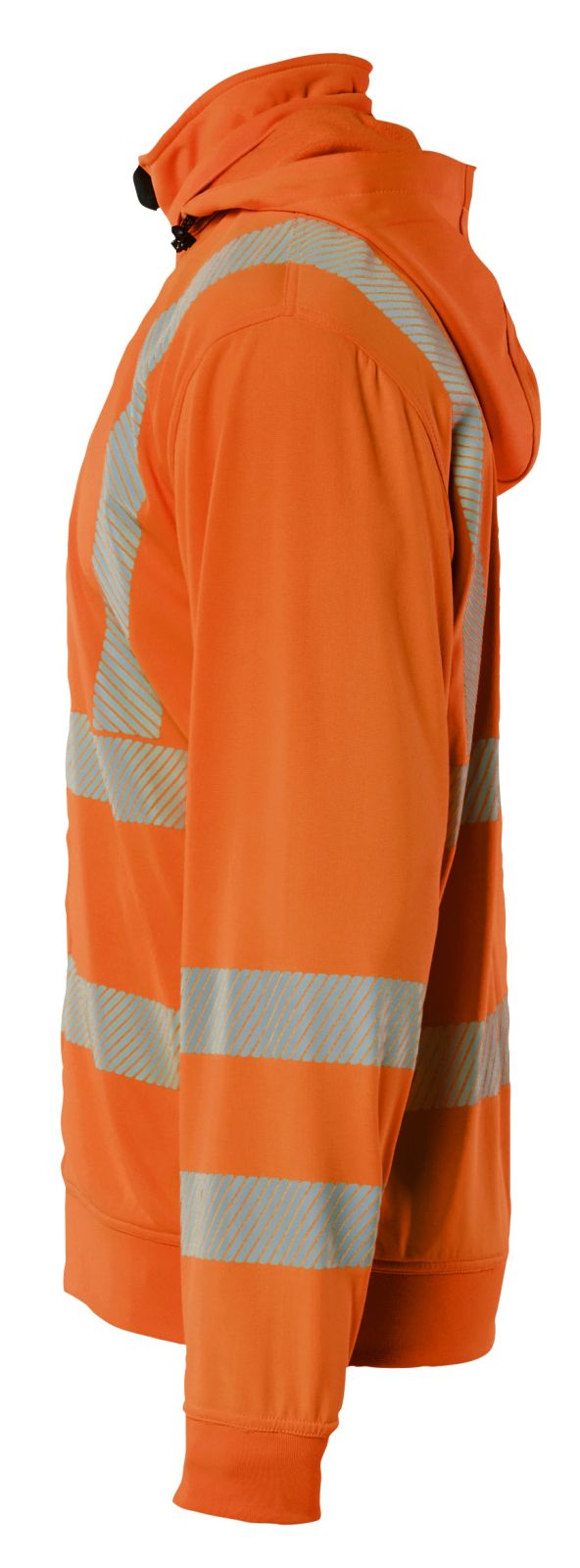 Blaklader High vis Sweatshirt 35732538 afneembare capuchon HiVis fluo oranje(5300)