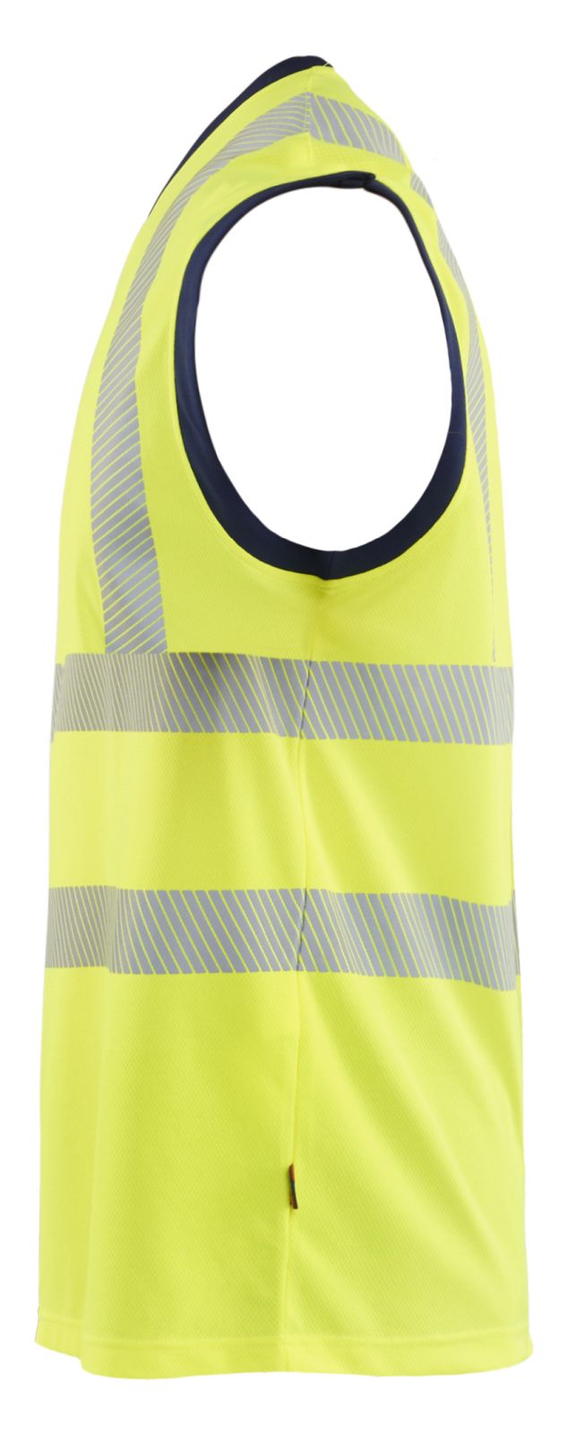 Blaklader High vis Onderhemden 35751013 UV HiVis fluo geel-marineblauw(3389)