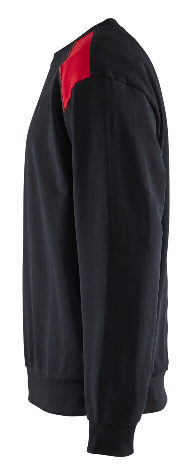 Blaklader sweatershirts 35801158 zwart-rood(9956)