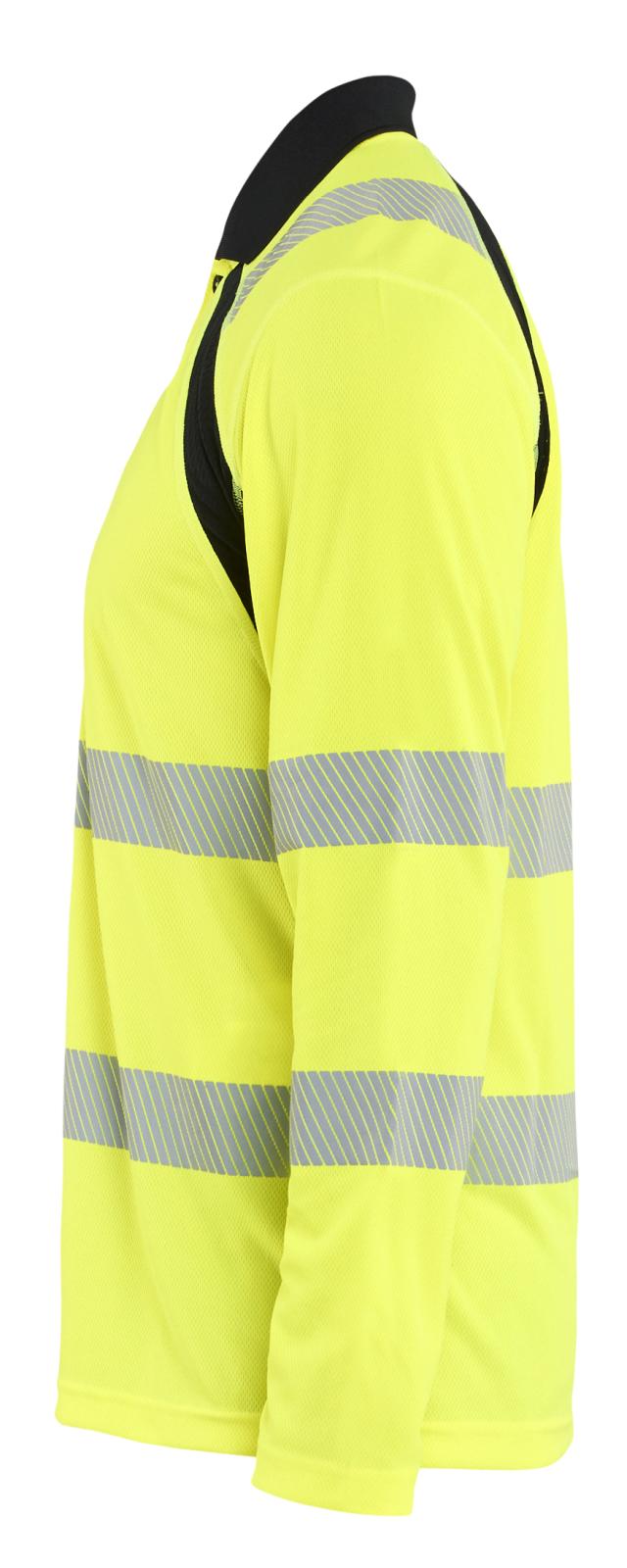 Blaklader High Vis Poloshirt 35981013 UV lange mouwen HiVis fluo geel-zwart(3399)