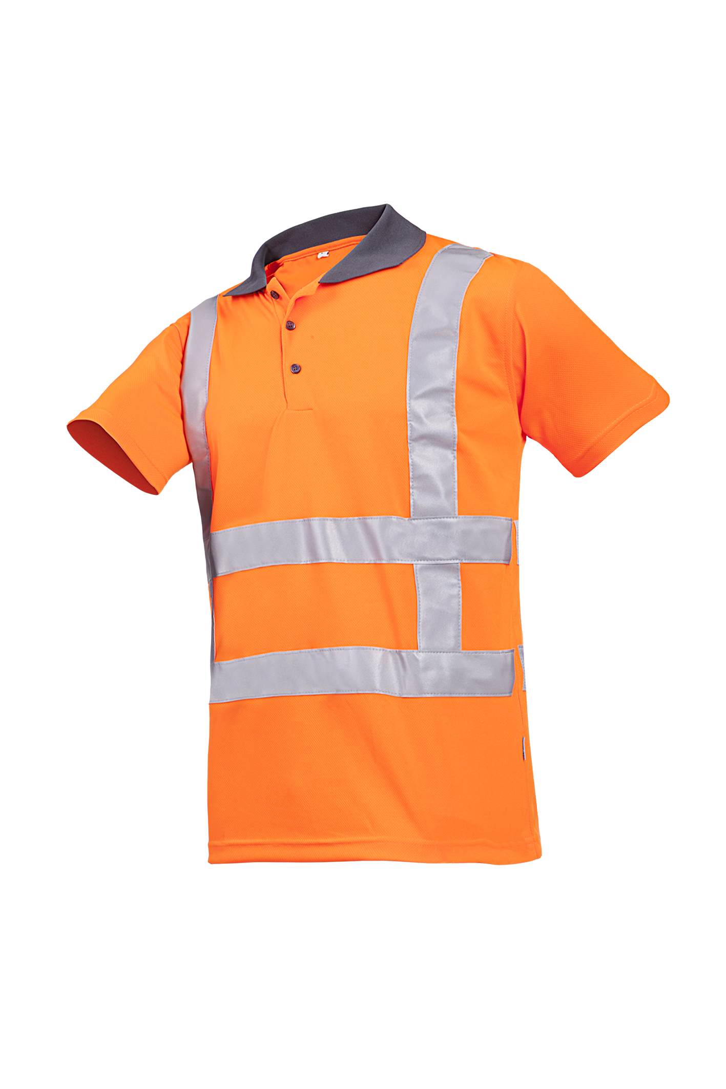 Sioen Poloshirts Genari fluo-oranje