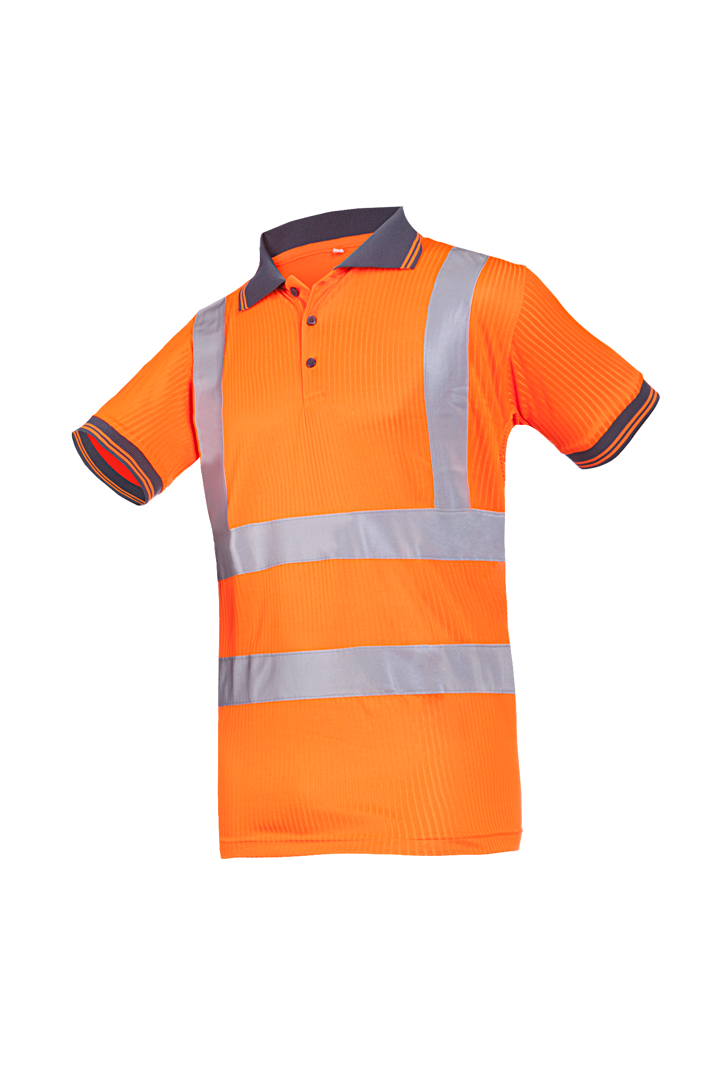 Sioen Poloshirts Molina fluo-oranje