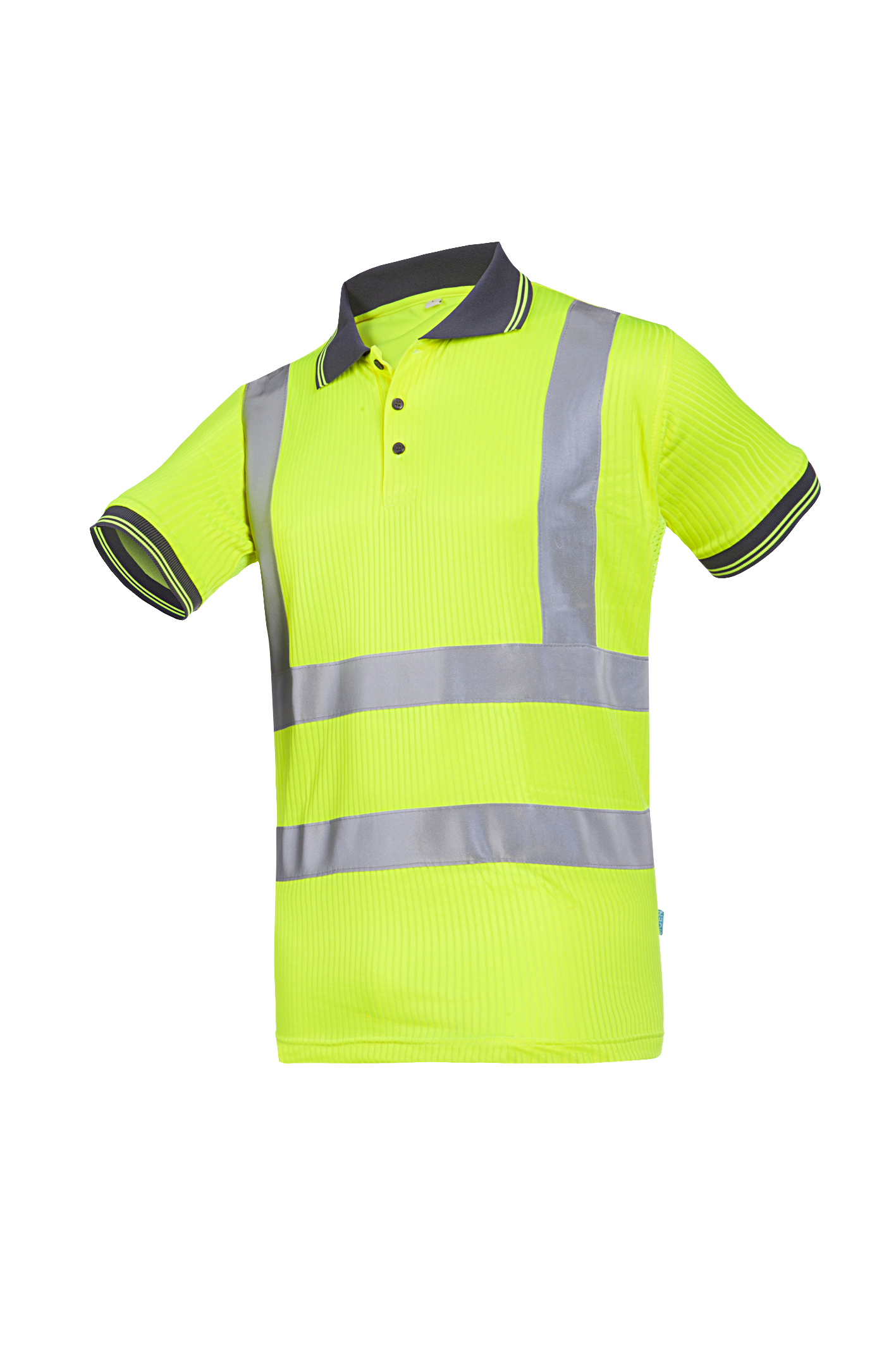 Sioen Poloshirts Molina fluo-geel