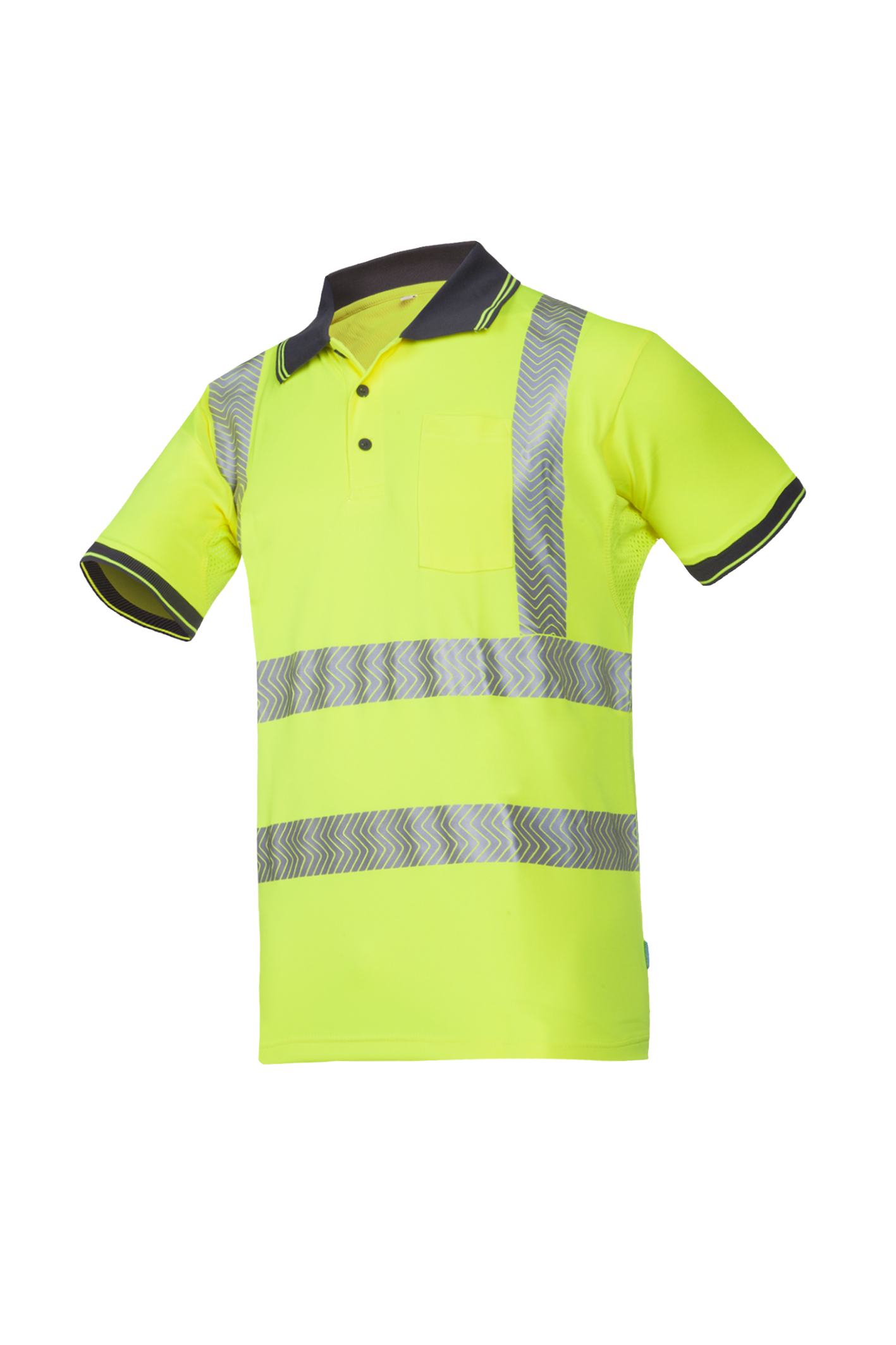 Sioen Poloshirts Rotto fluo-geel